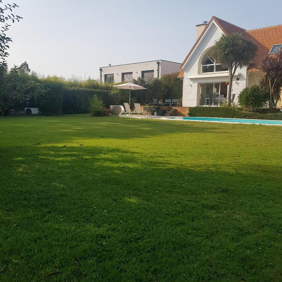 Grande Chambre Entre Caen Et La Mer Chambre Terrasse Jardin Et Piscine Mathieu Экстерьер фото